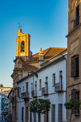 Fototapeta na wymiar Curch in the town of Antequera Malaga, Andalusia Spain