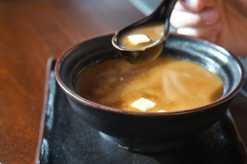 soup in a pot