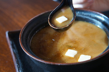 soup in a pot