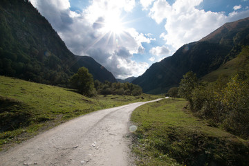 Alpenwanderweg durch das Tal der Säumer im Seidlwinkl