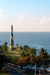 Santo Domingo waterfront, shoreline and shyline - Dominican Republic - Caribbean tropical island