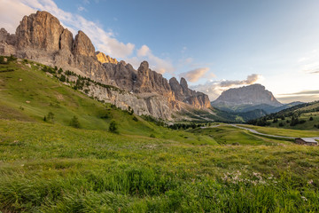 Naklejka premium Passo Gardena