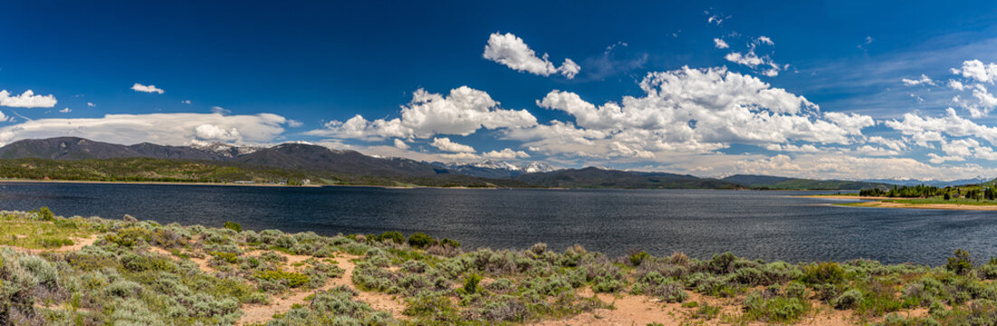 Lake Granby at Grand Lake Colorado