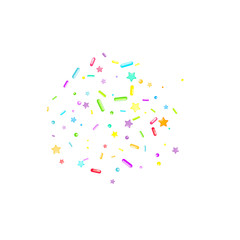 Fototapeta premium sprinkles cupcakes vector fall