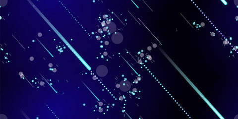 Fototapeta premium Fast Effect. Motion Neon. Seamless Pattern. Glitch