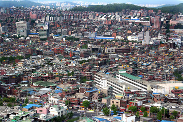 Plakat The Seoul city scene was filmed a long time ago.