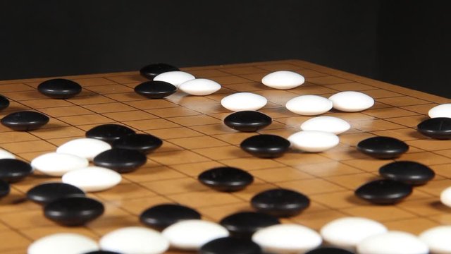 碁盤と碁石