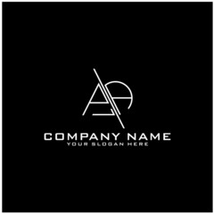 Letter PA logo icon design template elements