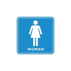 vector toilet sign symbol icon design