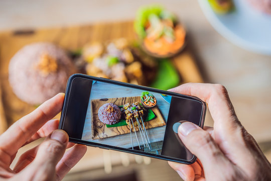 Food app. A phone application that defines food and the benefits of food
