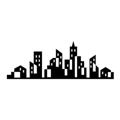 Obraz premium City Skyline vector illustration