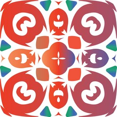 Antique talavera tiles patchwork.