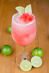 red fruit frappe