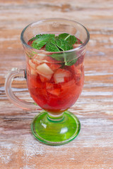hot aromatic red fruits