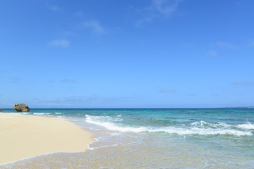 美しい沖縄のビーチ