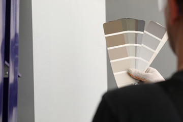 Interior designed with palette