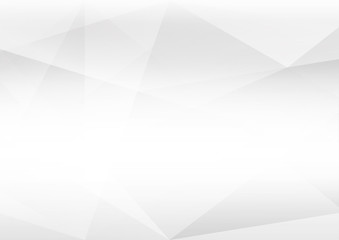 White and grey background. Corporate technology modern design. Pattern style geometric. Abstract modern background used about technology or product presentation backdrop. Vector illustration.