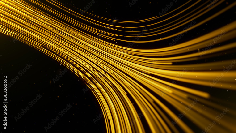 Aufkleber lines structure geometric shapes and particle. creative design element abstract background.