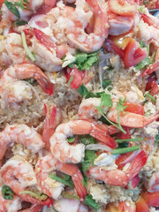 Fried rice with shrimp