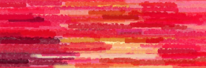 crimson, burly wood and light coral colors grunge banner background with horizontal strokes