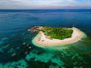 White Sand Island in Northern Luzon in Pangasinan Philippines 