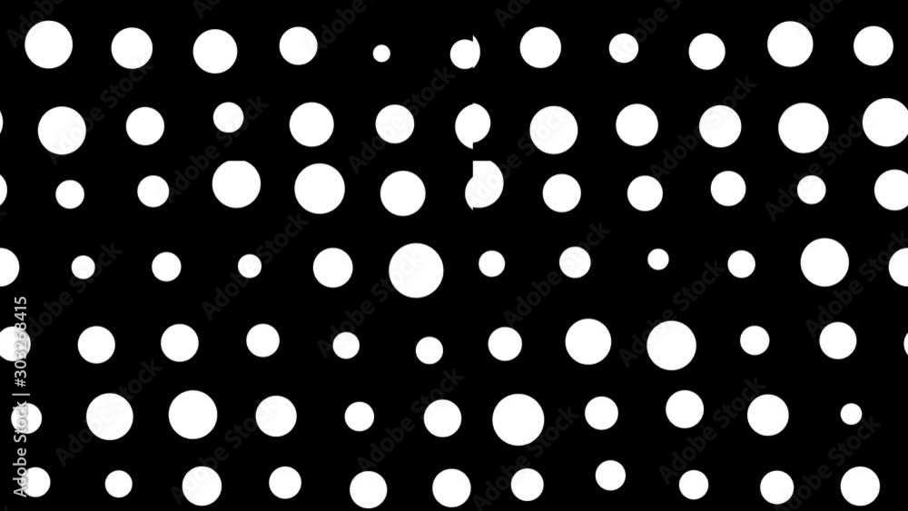 Poster halftone dots motion.abstract white dots pattern.modern textile dots background