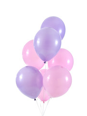 Air balloons on white background © Pixel-Shot