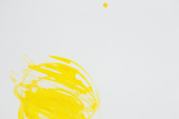 texture yellow watercolour painting background
