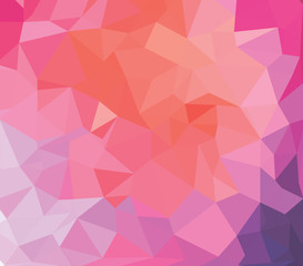 Light purple vector polygon abstract backdrop. Polygonal with gradient. Texture pattern for your backgrounds