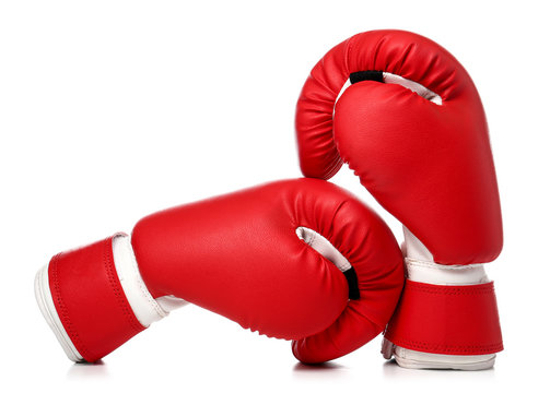 Realistic Pairs Of Red Boxing Gloves Stock Illustration - Download Image  Now - Boxing Glove, Boxing - Sport, Sports Glove - iStock