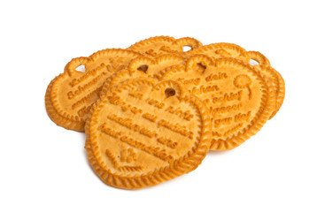 Swiss cookies with a wish