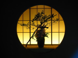 和風の生け花