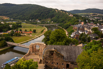 Blick auf Saarburg