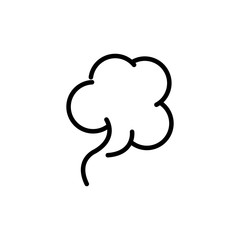 blows steam cloud comic smoke line style