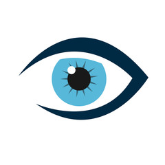 Eye logo vector illustration