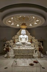 Jain idol inside a temple