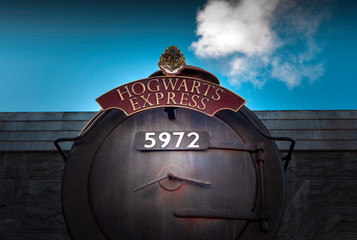 Naklejka premium the Hogwarts Express Train