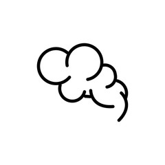 blows steam cloud comic smoke line style