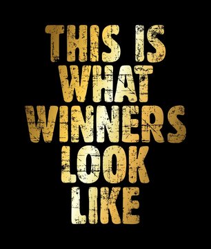This is what winners llok like (Vintage Gold)