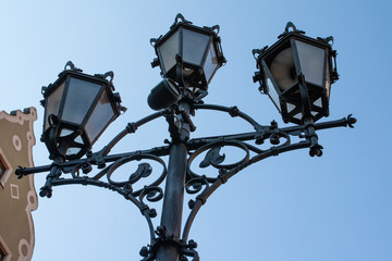 Zabytkowa latarnia we Wrocławiu