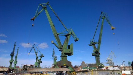 Shipyard in Gdańsk
