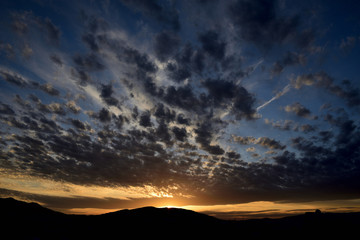 夕日