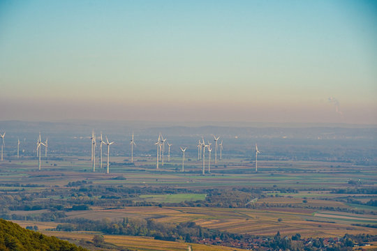 Wind Turbines in Palatinate, Germay