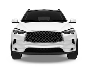 Naklejka premium SUV Car Isolated