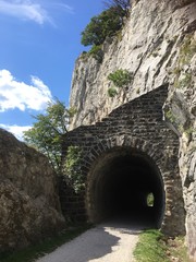 mountain tunnel
