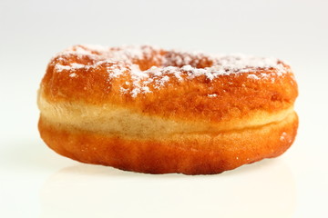 Donut with Powdered Sugar Coat