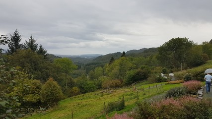 View from Haaheim Farm Tysnes Norway