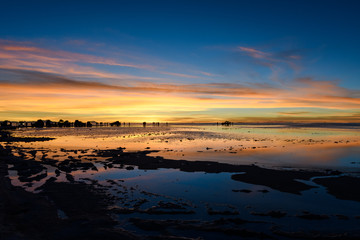 Obraz premium Atardecer Salar de Uyuni