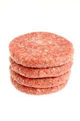 Raw Burger Beef Patty