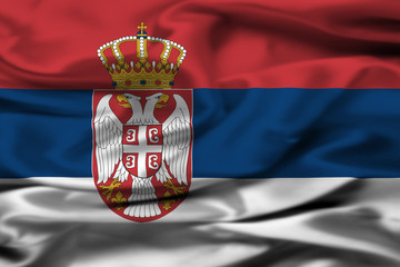 Bandiera Serbia